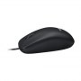 Logitech | Mouse | M100 | Optical | Optical mouse | Wired | Black - 5
